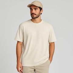 Camiseta Malha Linho Oversized 72133 - Hangar 33
