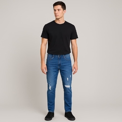 Calça Jeans Marina Destroyed 23133/1 - Desert - comprar online