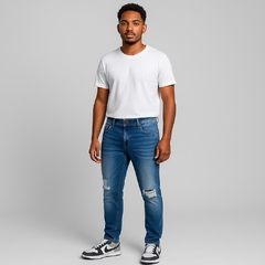 Calça Jeans Destroyed 5253 - Hangar 33 - comprar online