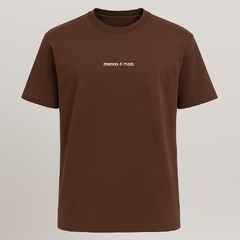 Camiseta Oversized Menos é Mais - Azor - comprar online
