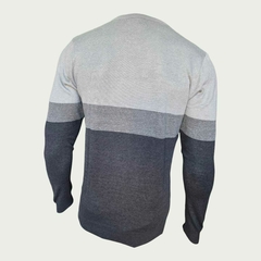 Suéter Tricot Preto Mescla 90162/1 - Desert