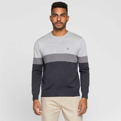 Suéter Tricot Preto Mescla 90162/1 - Desert