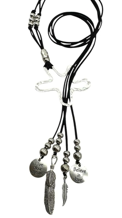 COLLAR SILVER FLOWER - comprar online