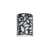 Aplique "HOJITAS" 1 luz E-27 Negro