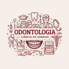 Camiseta Odontologia – Ciência do Sorriso | Premium Universitário - Universitário Bem Vestido