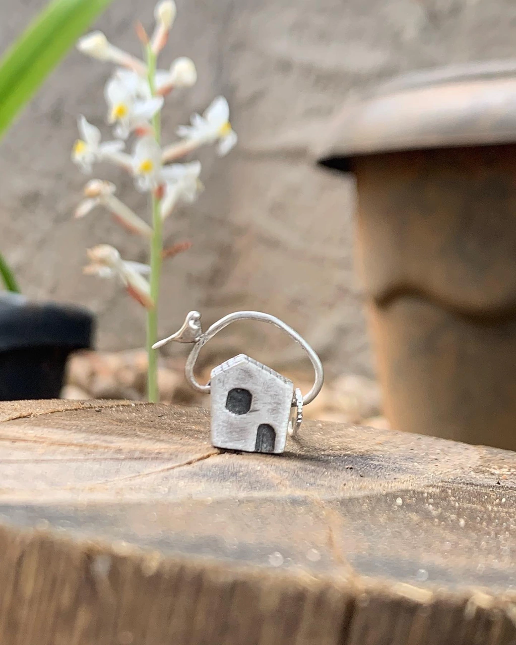 Casinha Cordel e passarinho