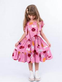 Vestido Pólen Rosa - comprar online