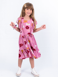 Vestido Pólen Rosa