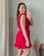 Vestido Yasmin vermelho na internet