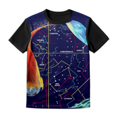 Camiseta Casual Constelação - comprar online