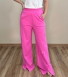 CALÇA moletom PANTALONA com fenda RAÍSSA