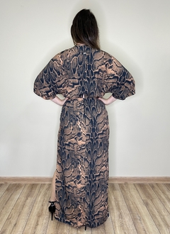 VESTIDO longo com manga VERÔNICA na internet