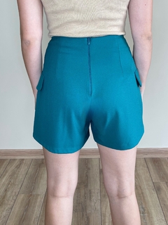 Shorts Saia Com Zíper Amanda - Moniê