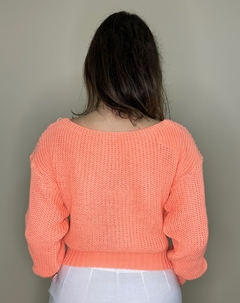 Blusa básica de tricot com trança - comprar online