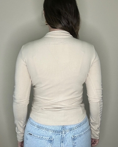 Blusa Manga Longa Em Malha térmica fendi Fabi - comprar online