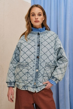 CAMPERA CARMY - AZUL