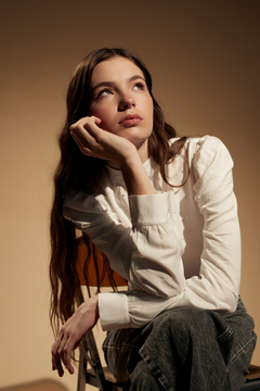 BLUSA GEORGINA- blanco - Romeo