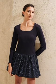 VESTIDO EMILIA - AZUL