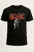 Camiseta AC/DC Relâmpago Rock