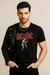 Camiseta AC/DC Relâmpago Rock na internet