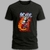Camiseta AC/DC Guitarra Flamejante