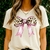 T-Shirt Pink Leopard Glam na internet