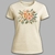 T-shirt Floral Peach Power 100% Algodão na internet