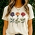 T-shirt Rock 'n Roses - Estampa Vibrante