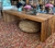 Mesa de Centro Viga U Invertido - Peroba Rosa - 1,40x0,70x0,40