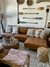 Sofá com Chaise em Couro Legítimo - 2,85m