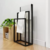 Toalheiro Cabideiro Suporte Triplo Estilo Industrial - 60cm-18cm-100/90cm