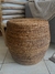 Pufe Redondo em Fibra de Bananeira - 42x42cm