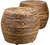 Pufe de Palha de Bananeira 50x50x45cm - comprar online