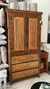 Guarda-roupa com gavetas - 1,00x2,00m
