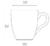 Caneca Orgânica Preto Matte - 273ml na internet