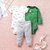 Carters conjunto de roupas de desenho animado para bebê menina, conjunto de manga comprida com decote em o, body + calças para recém-nascido, fantasia unissex de algodão para recém-nascido - Darlooks Moda