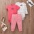 Imagem do Carters conjunto de roupas de desenho animado para bebê menina, conjunto de manga comprida com decote em o, body + calças para recém-nascido, fantasia unissex de algodão para recém-nascido