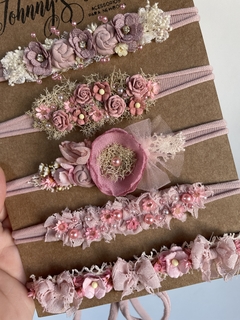 Cartela Headbands Clean Rosé - comprar online