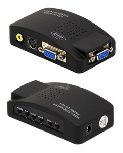 CONVERSOR DE VIDEO RCA S-VIDEO P/VGA TV/AV TVPC P/MONITOR KP-3462-KNUP