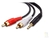 CABLE AUDIO 2 RCA M/1 PLUS-ST 1.50 MTS NM-C25