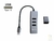 MULTIPLICADOR USB TIPO C X4 INT.CO KQ-006H (USB 2.0)