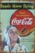Coca Cola flying