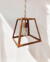 LAMPARA PIRAMIDE CHAPA - comprar online