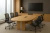 Mesa reunião AT25BP oval com 1 caixa de tomada frontal mdp - itapuã - comprar online