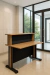 Balcão atendimento reto PMCBL52442010 - Noce Amendoa - comprar online