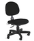 Cadeira executiva ergonômica s/braço preto - comprar online