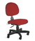 Cadeira executiva ergonômica s/braço vermelho - comprar online