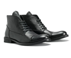 Borcego Zorro cuero negro