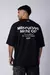 REMERA OVER TAZ MICCHI NEGRA - tienda online