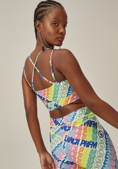 LP Easy Top De Alça Estampado na internet